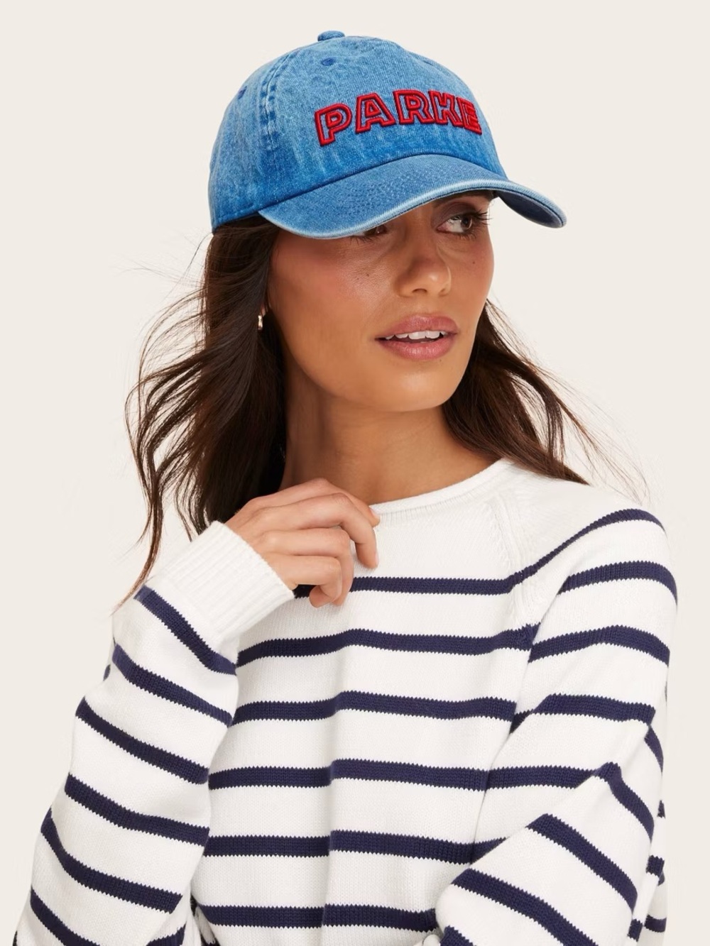 🎯❤️💙 NWT! Denim Baseball Hat - PARKE x TARGET (In hand) - Picture 6 of 6